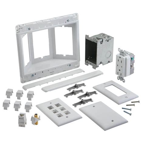 legrand recessed tv box kit